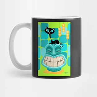 Sassy Cat Loves Tikis Mug